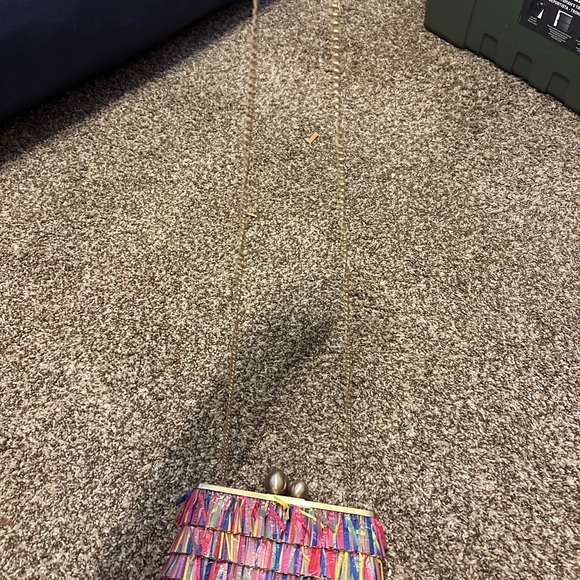 Olga Berg Carlita Carnivale Fringe Clutch - Picture 4 of 6